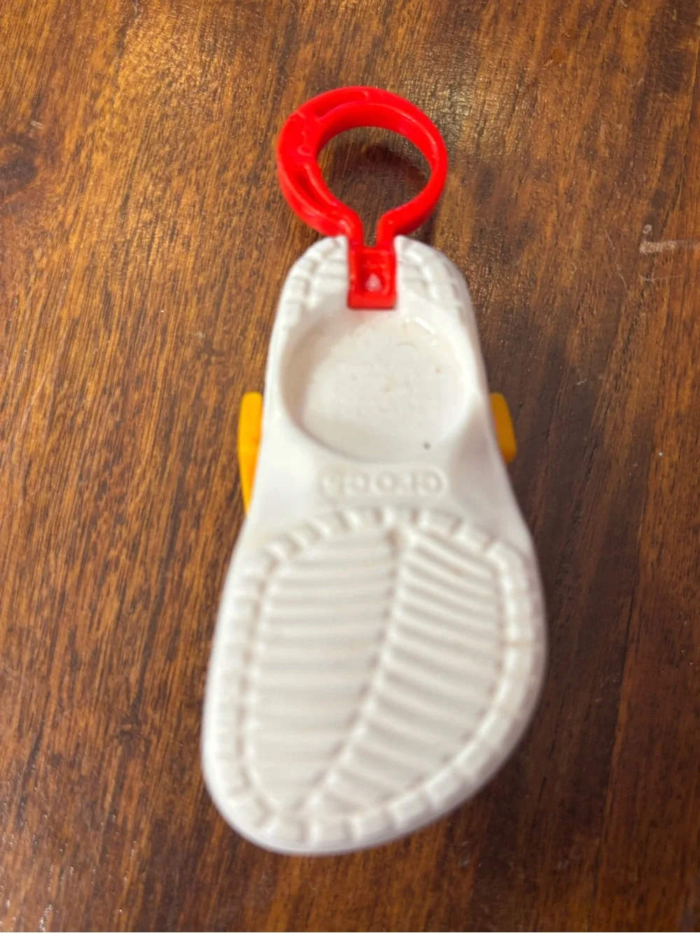 2024 Mcdonald's Crocs Toy # 8 Shoe Keychain Bag Clip No Box